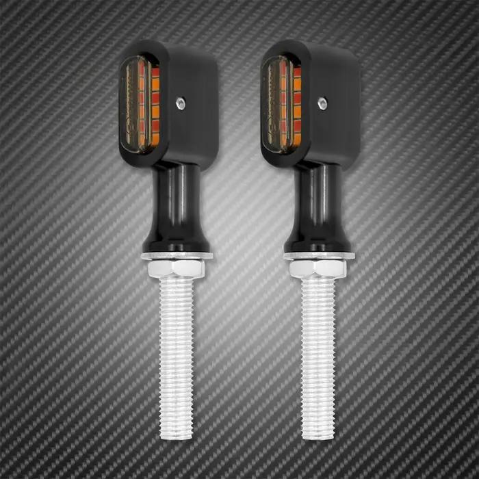 Mini clignotant de frein arrière pour motos, indicateur lumineux de course pour Harley sposter XL883