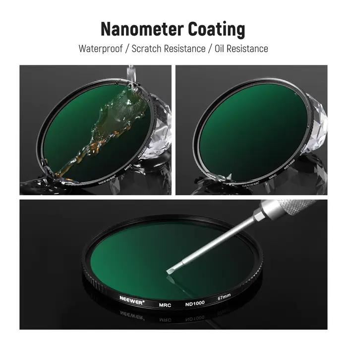 NEEPackets-Kit de filtres ND pour partenaires, ensemble de filtres de densité al, double face, 30 co
