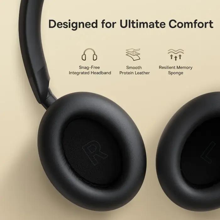 Casque Bluetooth Baseus Bowie MH1 avec réduction de bruit 48 dB, Hi-res LDAC, casque supra-auriculai