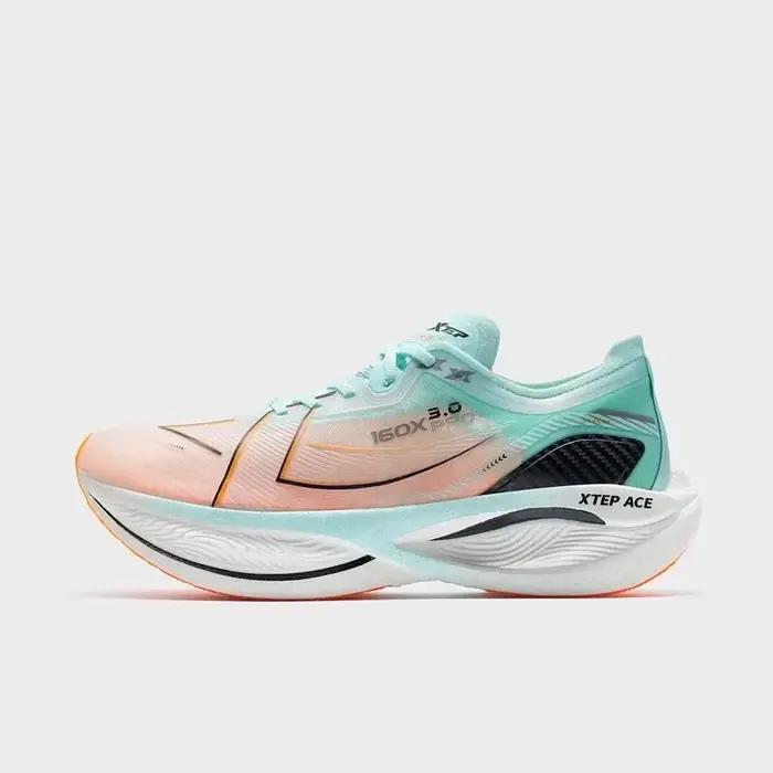 Chaussures de course homme Xtep 160X 3.0 Pro plaque carbone amorti baume rebond pour entraînement compétition marathon performances sportives occasions spéciales