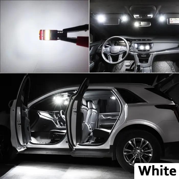 MDNG 8 pièces Kit d'éclairage intérieur LED Canbus pour Mazda 3 2004 2005 2006 2007 2008 2009 lampe
