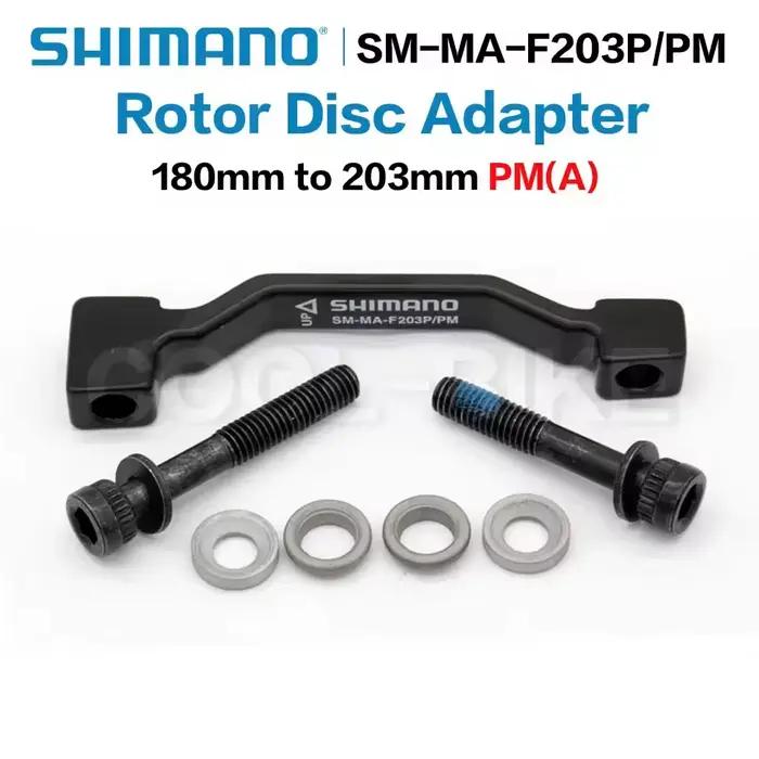 SHIMANO – adaptateur de frein à disque d'origine PM A, support de frein à disque pour Rotor 180mm 20