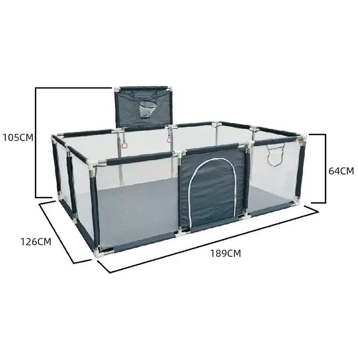 IMBABY parc pour enfants aire de jeux intérieure pour enfants barrière de protection de sécurité gra