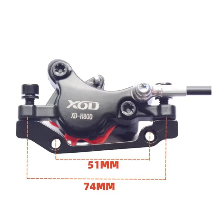 Le scooter électrique de bicyclette de XOD freine XD-H800 / XD-H880 1350MM 2000MM imperméabilisent l