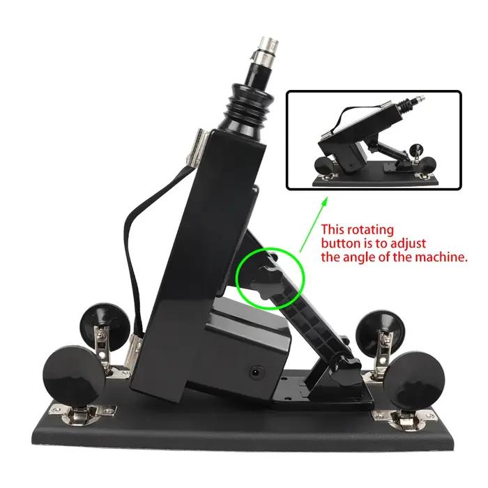 DORCH-Machine Sexuelle Complète avec Dilde, Pistolet de Pompage existent, 3XLR, Jouets Sexuels pour