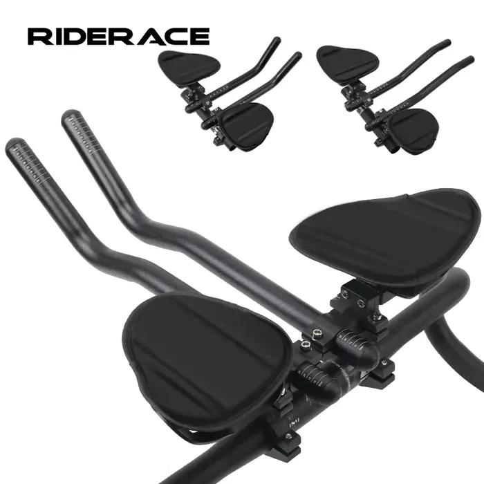 Extension de guidon TT repose-bras alliage d'aluminium barres aérodynamiques triathlon course vélo de route VTT performance confort endurance
