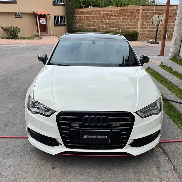 Couvercle de rétroviseur latéral de remplacement, pour Audi A3 S3 8V RS3, bouchons aspect carbone 20