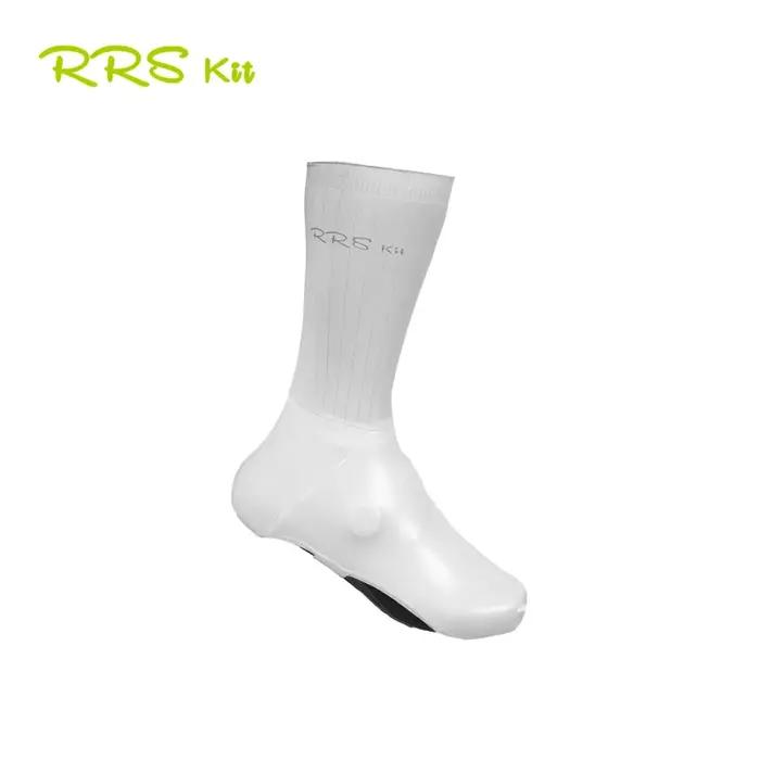 Rrskit couvre-chaussures de cyclisme coupe-vent et imperméable haute élasticité léger respirant prat