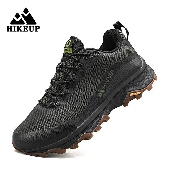 Chaussures HIKEUP antidérapantes Homme Femme - Baskets randonnée trekking confortables - Sécurité camping extérieur
