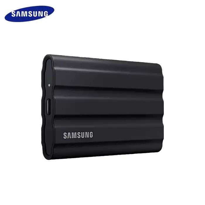 Samsung-Disque dur externe portable SSD T7 Shield, disque à semi-conducteurs, compatible avec ordina