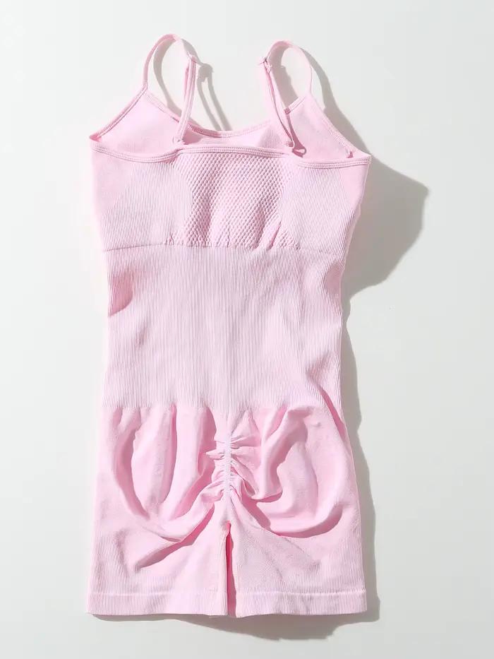 Vêtements de fitness tout-en-un, sexy, sans couture, fesses de pêche, filetés, séchage rapide, vêtem