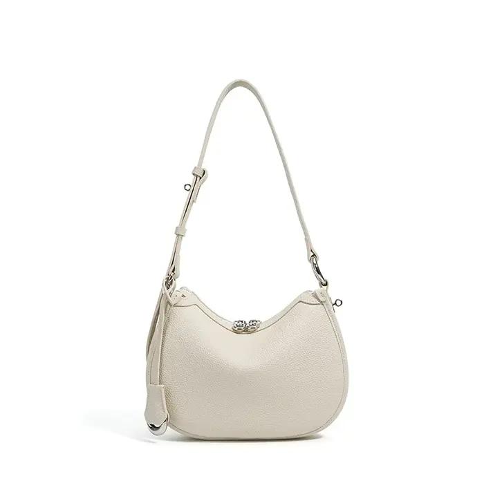 Nouveau Sac à Main de Luxe 2026 en Cuir de Vachette Véritable pour Femme – Sacs Sous le Bras Tendanc