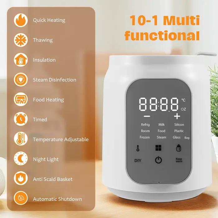 Chauffe-bouteille Intelligent multifonctionnel, isolation 24 heures, conception silencieuse, adapté