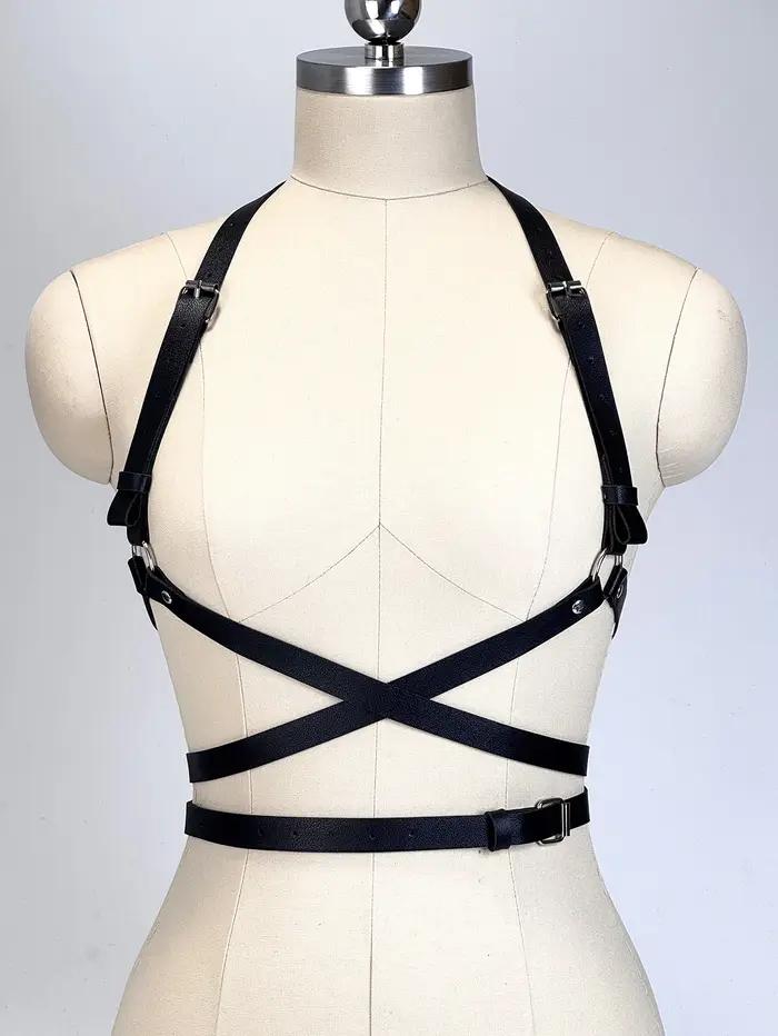 Ceinture Punk pour femmes, Style de rue, bretelles pour femmes, harnais de corps, Corset, accessoire