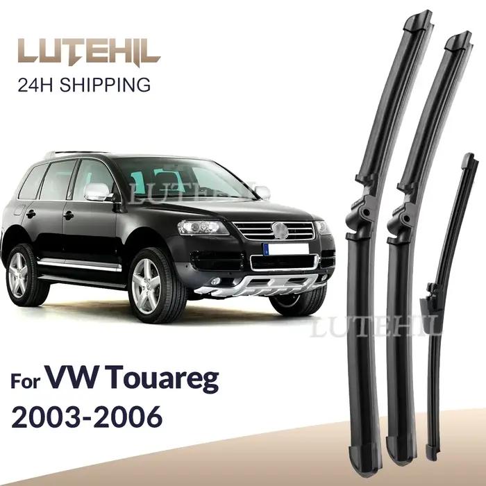 Pour Volkswagen VW Touareg 2003-2006 2004 2005 balais d'essuie-glace avant et arrière brosses de fen
