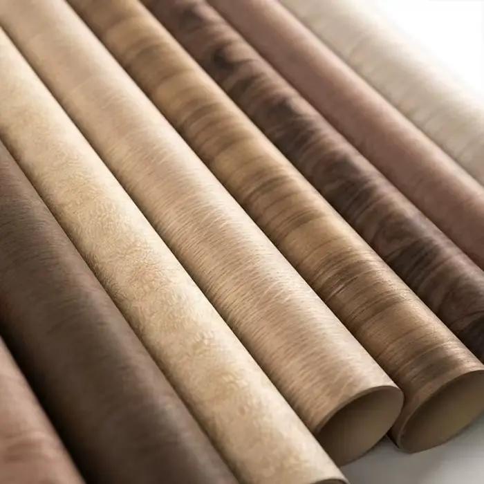 Placage en bois naturel pour meubles, panneau mural, bois de placage, noyer noir, frêne, chêne blanc