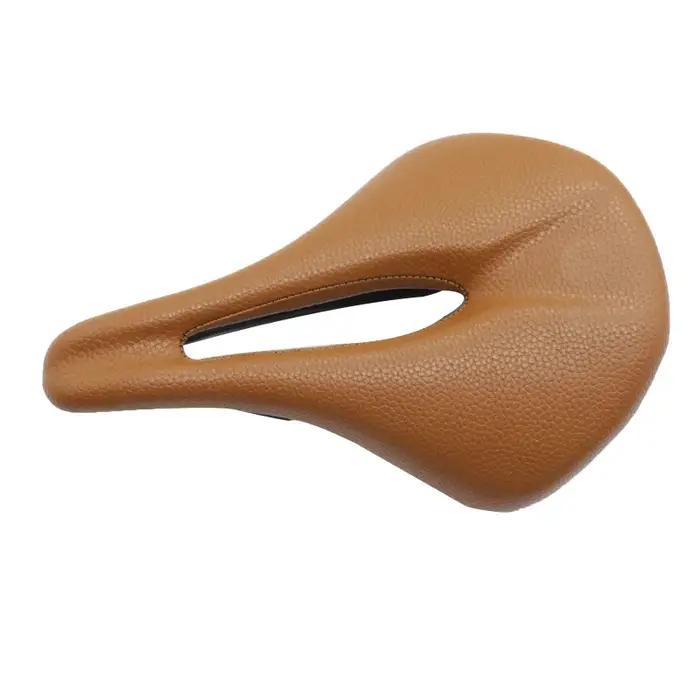 Selle de vélo en carbone VTT/Roue coussins en carbone en cuir rails en carbone pièces de siège de vélo confort maximal endurance durable