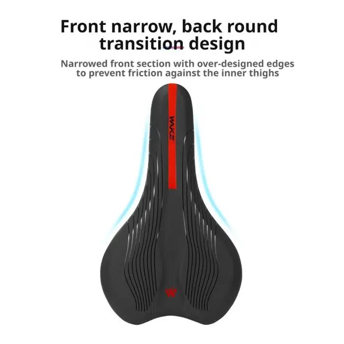 Selle de vélo ergonomique - Éponge haute résilience