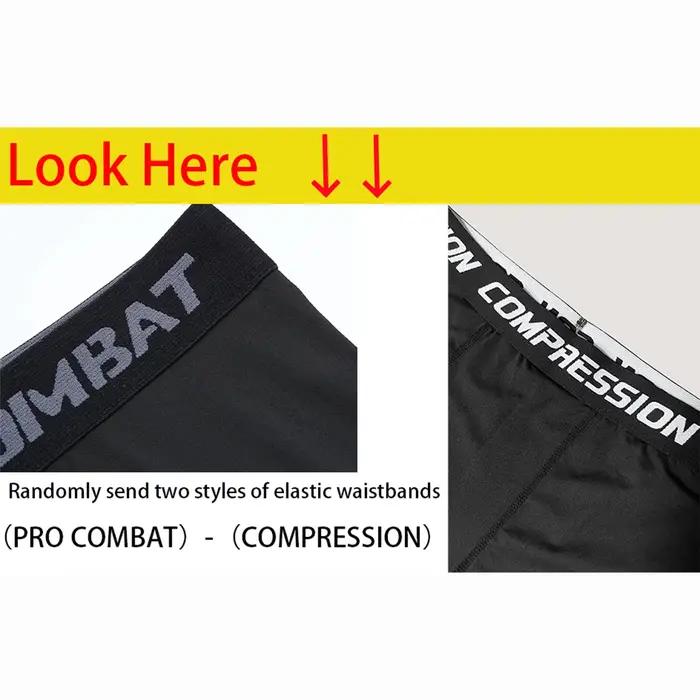 Leggings de compression pour hommes haute élasticité séchage rapide respirants sous-vêtement de sport pour la salle de sport course à pied basketball entraînement sportif occasions spéciales