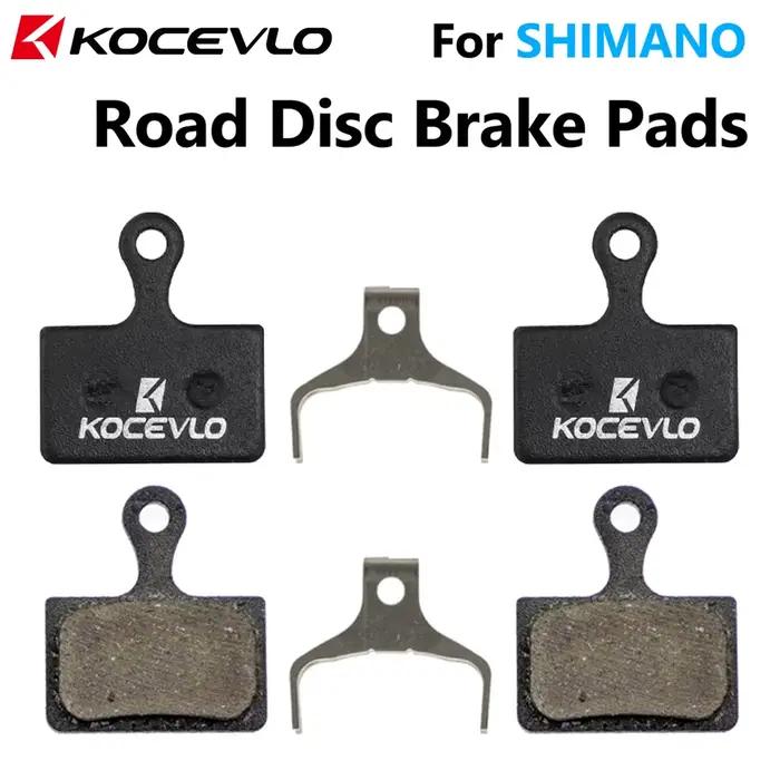 Kocevlo 2 paires de plaquettes de frein à disque de route pour étrier de disque de route à montage p
