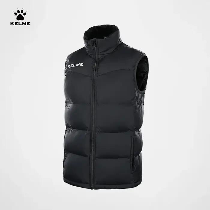 Veste coupe-vent imperméable homme KELME - Manteau sport hiver léger training extérieur col montant