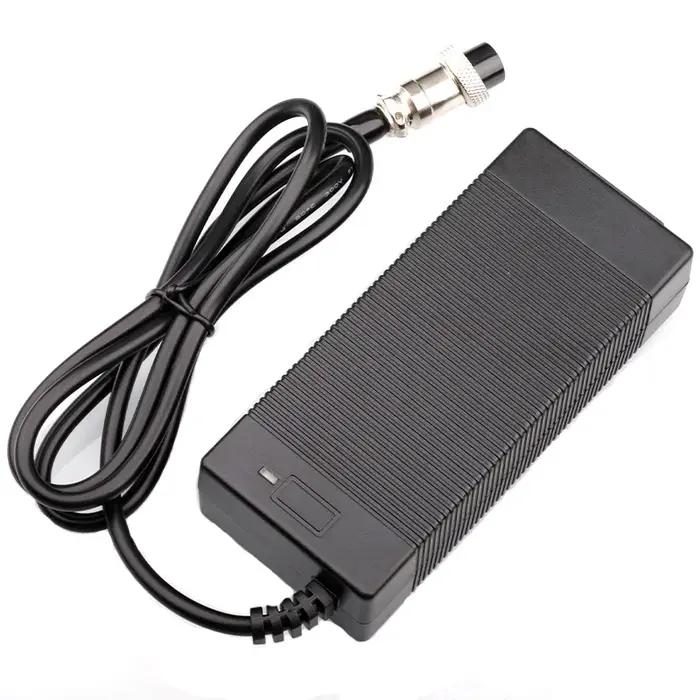 Chargeur de batterie au Lithium 67.2V 2A, 16S 60V, Li-ion, charge rapide intelligente, nouvelle expé