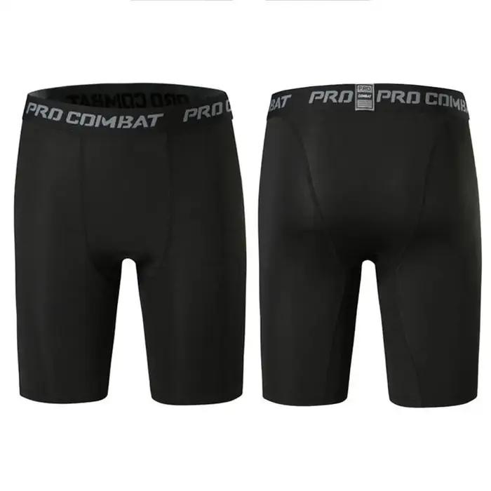 Mannen short de musculation Sport Fitness entraînement Elastische Compressie culotte Leggins pour Ha