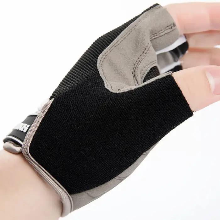 Gants de cyclisme respirants demi-doigts pour hommes et femmes, gants de vélo coordonnants, gants de