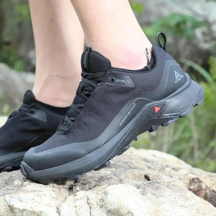 Chaussures randonnée imperméables HUMTTO pour hommes - Baskets marche escalade trekking sport bottes