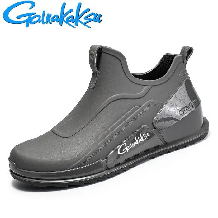 Chaussures d'eau de pêche pour hommes, antidérapantes, imperméables, pour l'extérieur, légères en ca