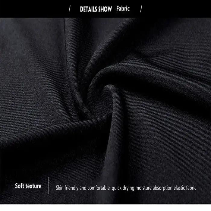 Pantalons de Compression de gymnastique serrés pour hommes séchage rapide vêtements de Sport collant
