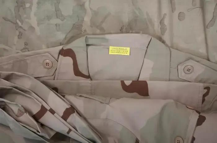 Uniforme de Combat du désert TOM DCU tactique, manches longues + pantalons longs, vêtements d'entraî