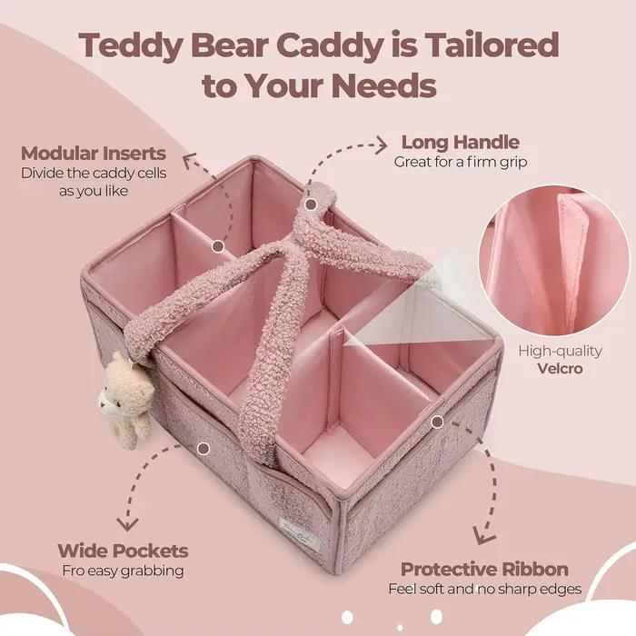 Organisateur de caddie à couches pour bébé, pour Table à langer, empiloirs et caddies en peluche, sa