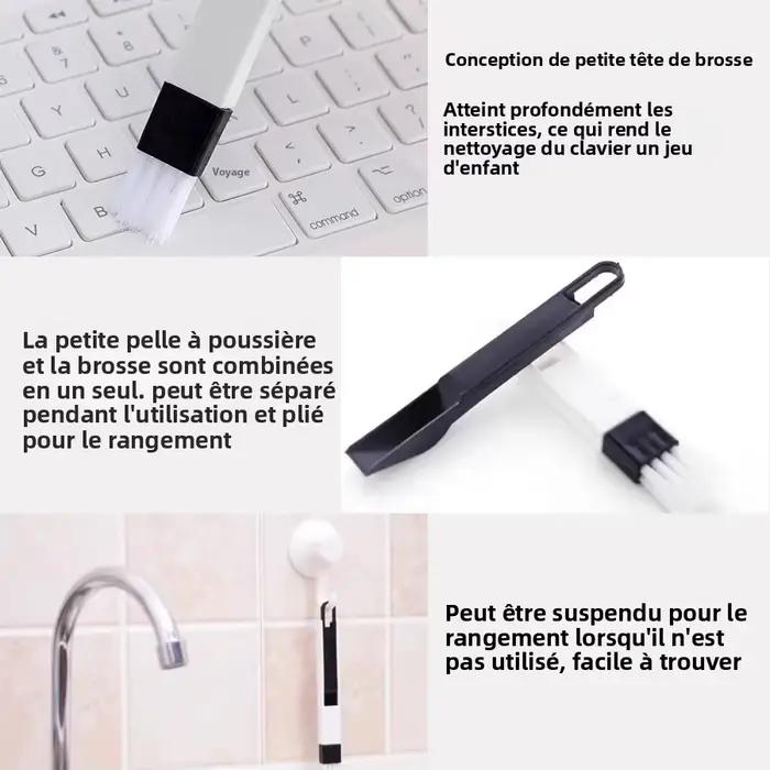 Brosse de nettoyage Portable deux