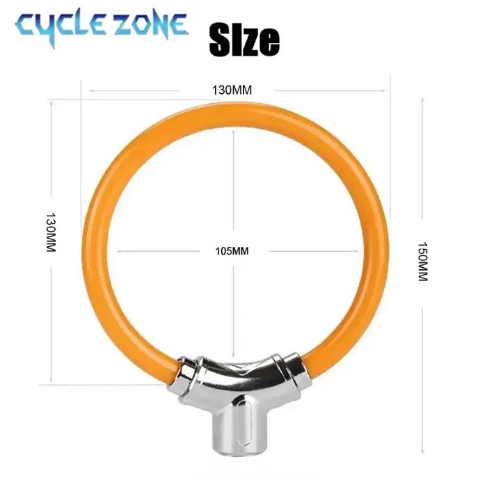 Antivol de vélo électrique cadenas avec 2 clés fermoir anneau pour moto pièces accessoires vélo sécurité vélo électrique scooter protection vélo occasions spéciales
