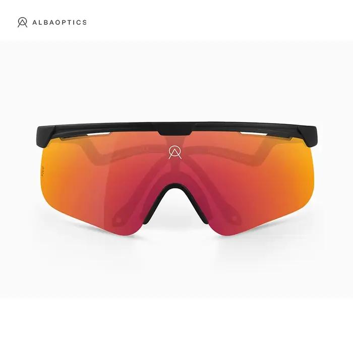 ALBA-Lunettes de cyclisme polarisées pour hommes et femmes, lunettes de soleil de sport, lunettes de
