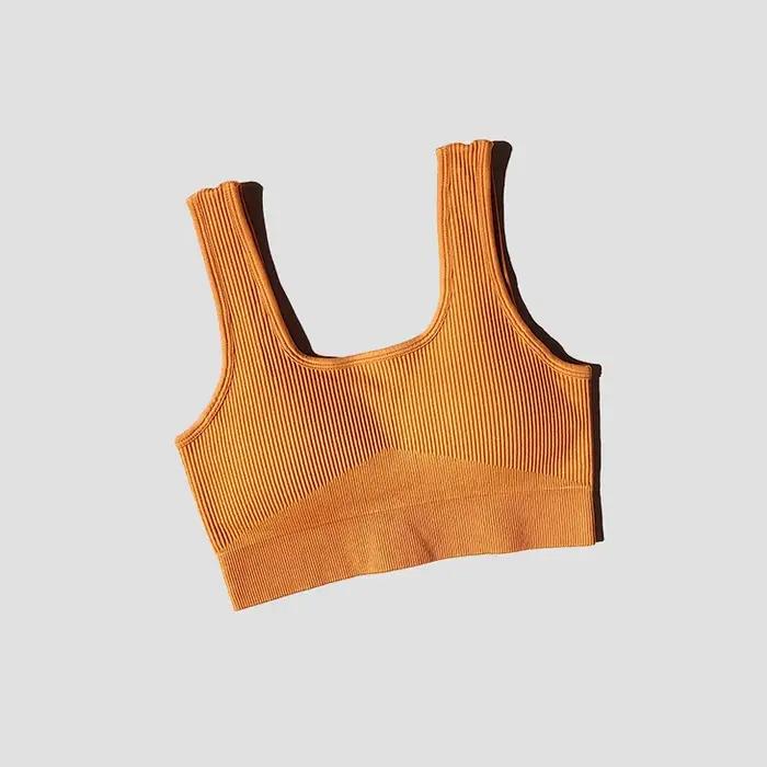 Soutien-gorge de Sport sans couture pour femmes, Lingerie, Fitness, Yoga, gilet de course, sous-vête