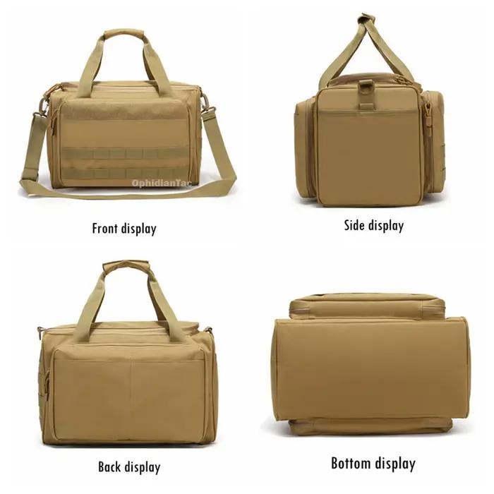 Sac de plage pour entraînement de chasse en plein air, sacs pour pistolet Molle, escalade, randonnée