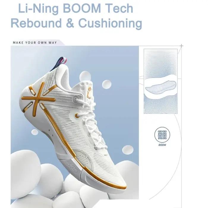 Chaussures de basket Li-Ning WADE SHADOW 6V2 homme - Baskets stables avec amorti BOOM pour performances