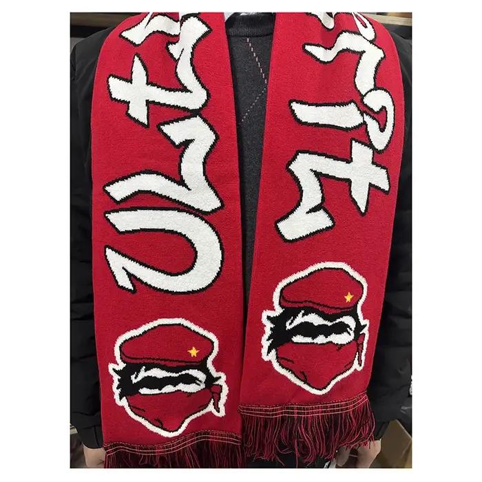 145*20 cm taille gagnants Ultra Spirit écharpe écharpe élastique pour les Fans Double face tricoté U