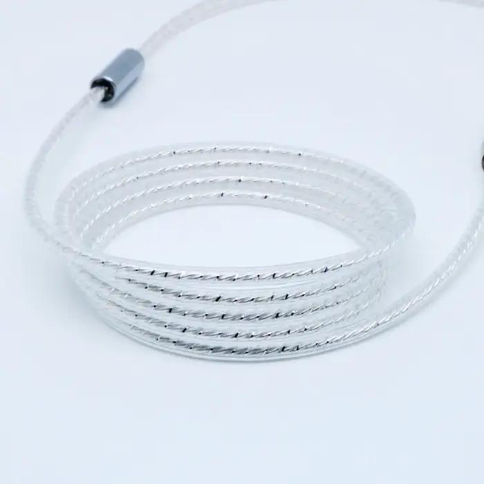 Câble de mise à niveau pour écouteurs en argent palladium de haute pureté ivipQ-512, avec/3.5/4.4/QD