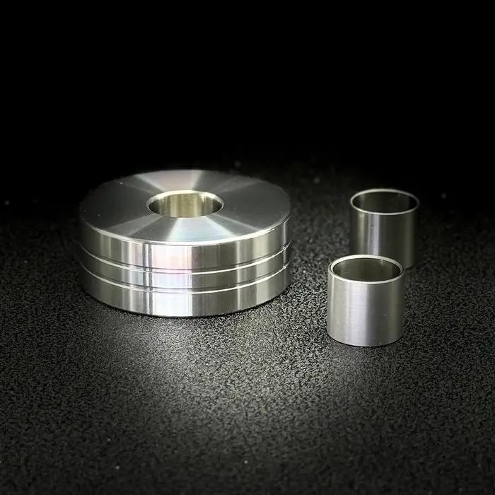 Support de rasoir en acier inoxydable 316L - Usinage CNC, base de rasoir à diamètre variable avec su