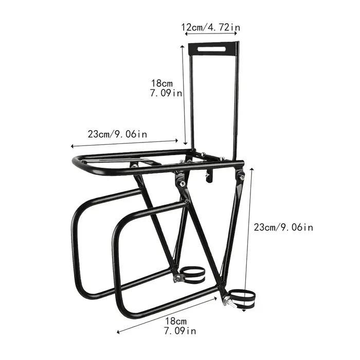 Support avant de vélo stable pour vélos de route de montagne vélos pliants et équitation facile à installer et durable