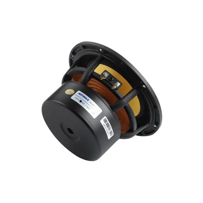 AIYIMA 1 pièce Haut-parleur large bande 5,25 pouces 4/8 Ohm 50W à cône en aluminium, type bullet, po