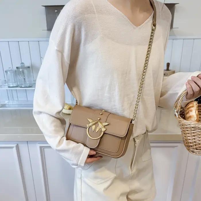 2026 Classique Flying Bird Flap Chaîne Sac à bandoulière Sac à main Swallow Design Sac de mode pour