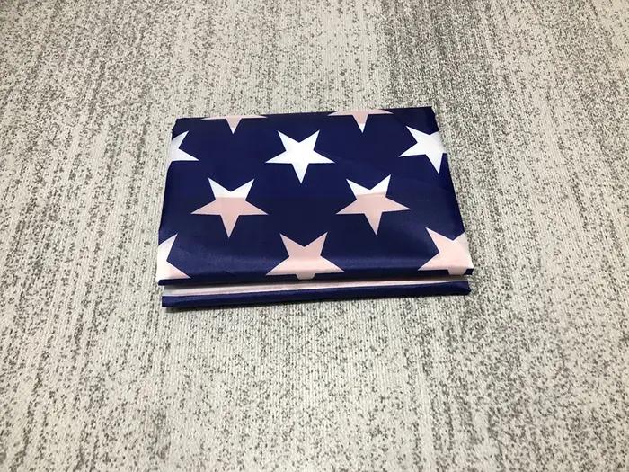 Drapeau américain 60x90cm 90x150cm drapeau américain Double face imprimé Polyester bannière suspendu