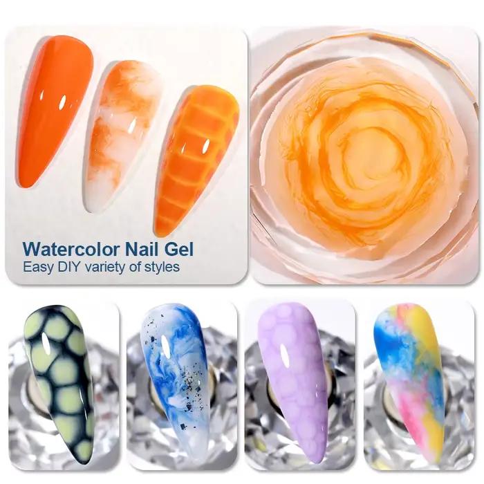 AS Tpo gratuit clair floraison Gel vernis 15ml UV LED tremper vernis à ongles pour effet d'épandage