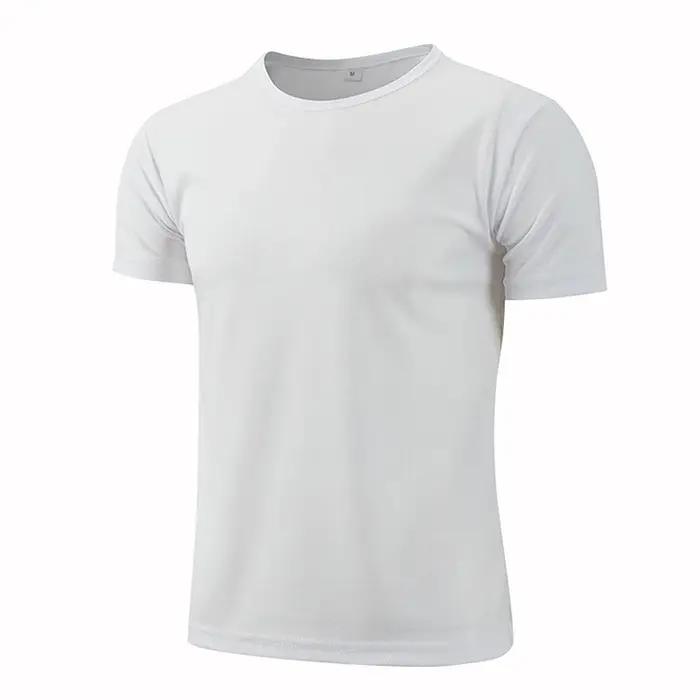 T-shirt sport manches courtes homme femme - Maillot gym fitness course respirant séchage rapide