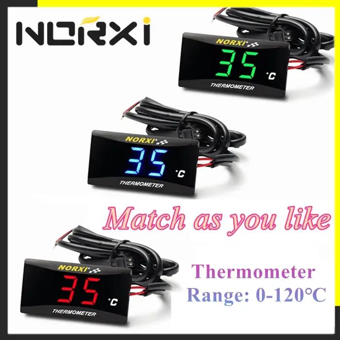 Thermomètre de moto, température de l'eau, mini-mètre pour XPrévention 250 300 NMAX CB 400 CB500X, c
