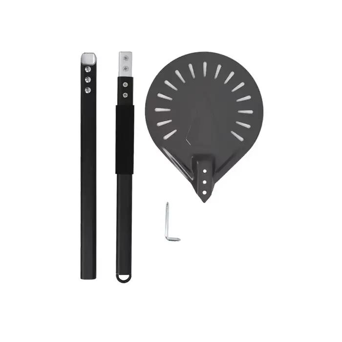 Grande pelle à Pizza antiadhésive de 7 8 9 10 pouces de Long, spatule à tournant réglable, outil de